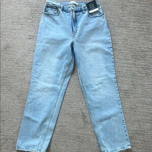 Abercrombie & Fitch Light Blue Straight Jeans